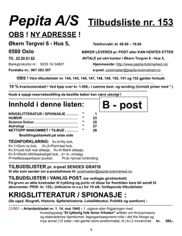 Historie, Sjøfartshistorie, Lokallitteratur, Politikk Og Samfunn) : ------53/501 - Arbeiderbladet Nr