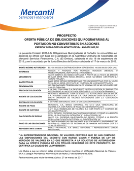 Mercantil Servicios Financieros, C.A