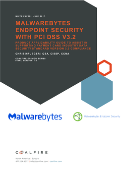 Malwarebytes Endpoint Security with Pci Dss V3.2