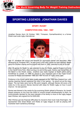 Jonathan Davies