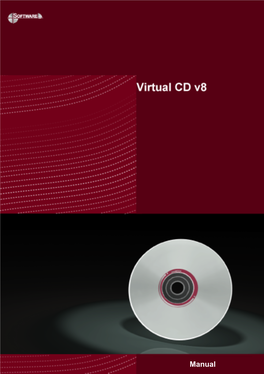 Virtual CD V8 Manual Table of Contents