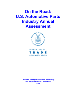 Automotive Parts Industry Annual Assessment, 2011