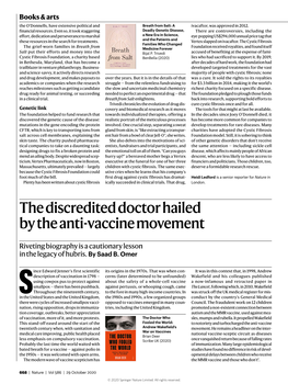 The Discredited Doctor Hailed by the Anti-Vaccine Movement