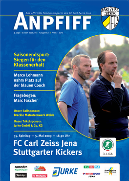 FC Carl Zeiss Jena Stuttgarter Kickers