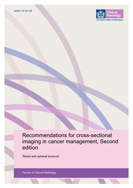 Renal and Adrenal Tumours