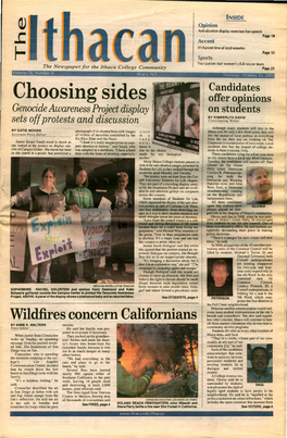 The Ithacan, 2003-10-30