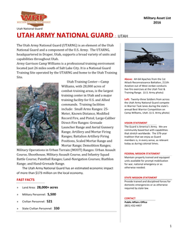 Utah Army National Guard : Utah