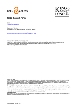 King's Research Portal