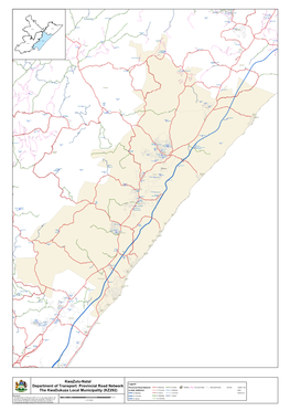 Provincial Road Network the Kwadukuza Local Municipality (KZ292)