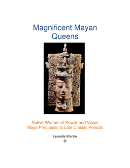 Magnificent Mayan Queens V2