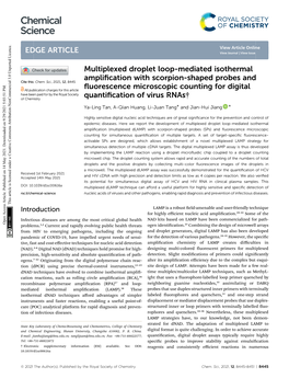 Multiplexed Droplet Loop-Mediated Isothermal Amplification With