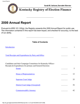 Annual Reports