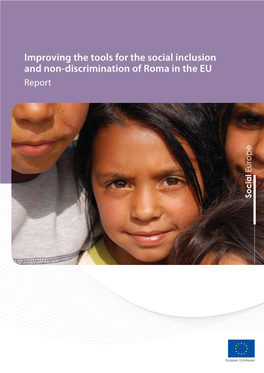 Improving the Tools for the Social Inclusion and Non-Discrimination of Roma in the EU Report