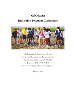 GEORGIA Education Program Curriculum