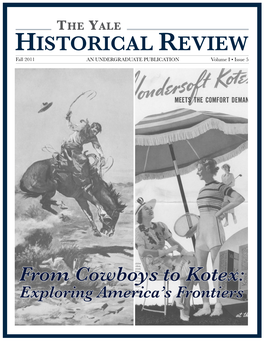 HISTORICAL REVIEW Fall 2011 an UNDERGRADUATE PUBLICATION ����������������