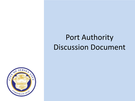 Port Authority Monies Owed Overview