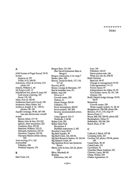 ANE Forests of Puget Sound, 74-76 Impacts Of, 170 Photo 143 Ah