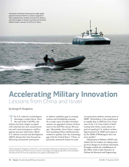 Accelerating Military Innovation Lessons from China and Israel