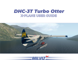 DHC-3T Turbo Otter X-Plane User Guide End User License Agreement