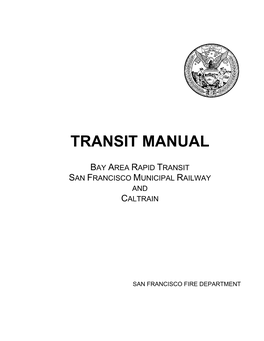 Transit Manual