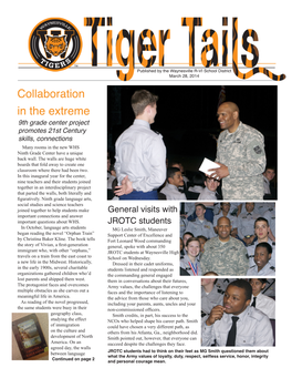 Tiger Tails March 28, 2014