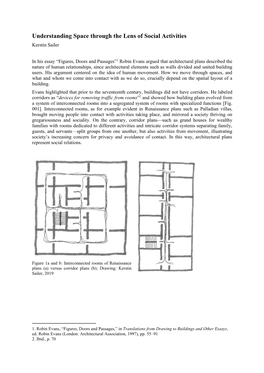 Understanding Space Through the Lens of Social Activities Kerstin Sailer