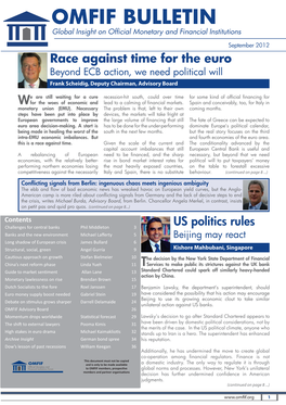 OMFIF Bulletin Global Insight on Official Monetary and Financial