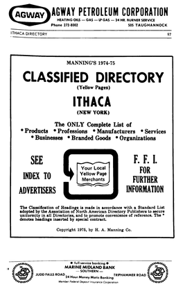 Ithaca Directory 97
