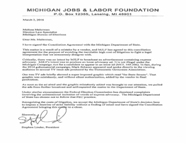 Opsommer V Michigan Jobs and Labor