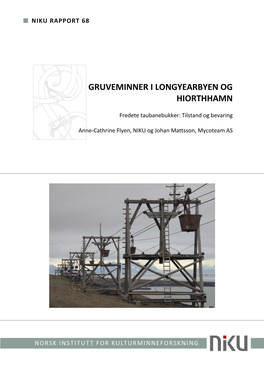 Niku Rapport 68 Gruveminner I Longyearbyen Og Hiorthhamn