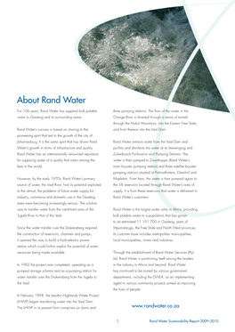 1467 Rand Water 2010 Sustainability Report CS4 Pr10