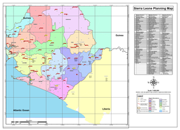 Sierra Leone Planning Map 54 69