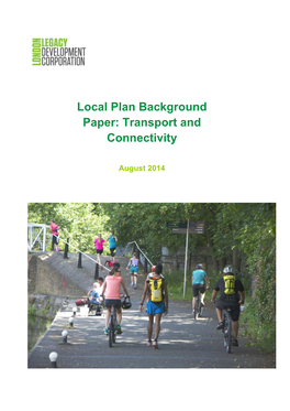 Local Plan Background Paper: Transport and Connectivity