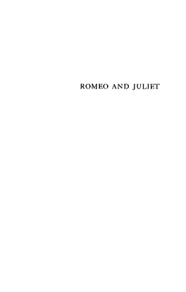 The Legend of Romeo and Juliet