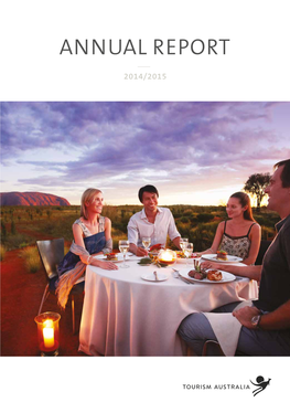 2014/2015 Tourism Australia 2014/2015 Annual Report