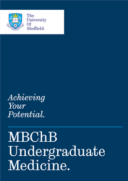 Mbchb Undergraduate Medicine. Contents