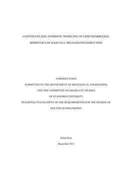 Continuum and Atomistic Modeling of Lipid Membranes