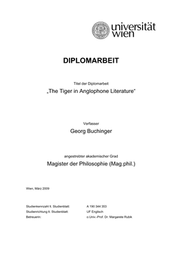 Diplomarbeit