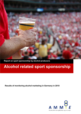 GERMANY Sport Report on Sportsponsorship by Alcohol Producers Merchlewicz