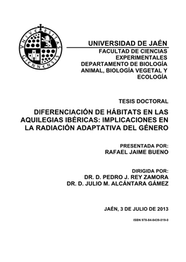 Universidad De Jaén Diferenciación De