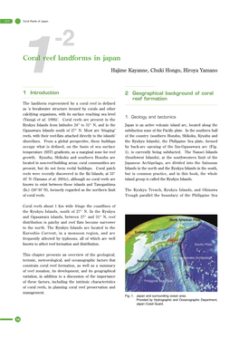 Coral Reefs of Japan -2 Coral Reef Landforms in Japan