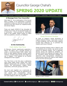 Spring 2020 Update