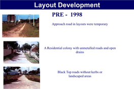 Layout Development PRE - 1998
