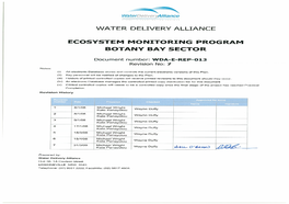 Ecosystem Monitoring Program, Botany