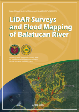 Lidar Surveys and Flood Mapping of Balatucan River