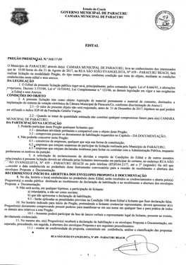 Governo Municipal De Paracuru