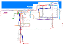 Fukuoka Train Route Map Takeshita U Shiida F E (