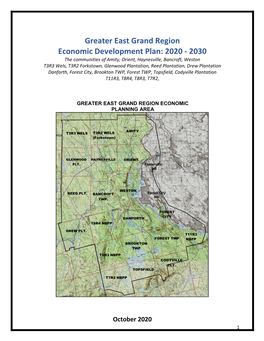 Preview GEGR Economic Planning Project Report