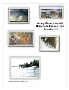 Jersey County Natural Hazards Mitigation Plan December 2015