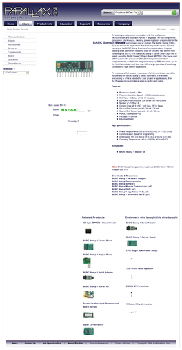 BASIC Stamp 1 Module